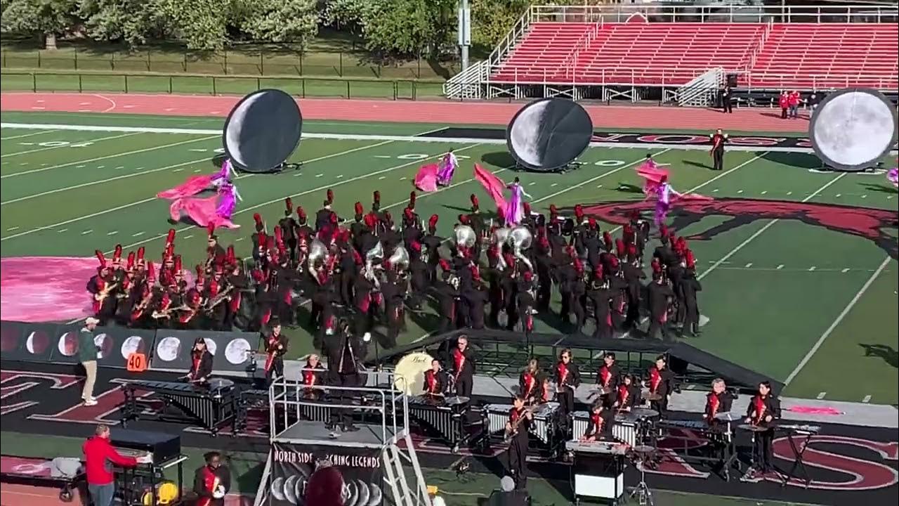 North Side Marching Legends at ISSMA Regional, October 15, 2022. (For