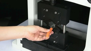 20T Terminal Crimping Machine Using Hexagonal Mold Crimping Effect Display