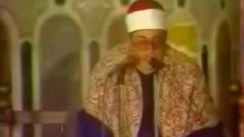 الشيخ شعبان عبد العزيز الصياد فيديو نادر من سورة النجم و القمر
