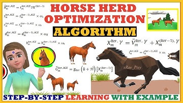 Horse Herd Optimization Algorithm @Ritika xRay Pixy