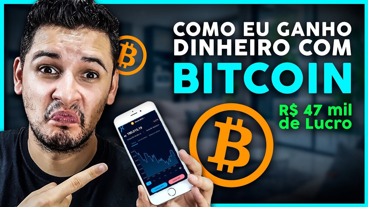 COMO EU GANHO DINHEIRO COM BITCOINS HONESTAMENTE! JÁ GANHEI MAIS DE R$47  MIL DE LUCRO [INICIANTES]