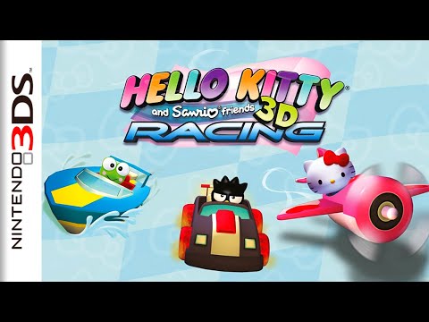 Hello Kitty and Sanrio Friends 3D Racing - Longplay | 3DS