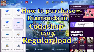 How to purchase diamonds using regular load/Mobile Legend 2022