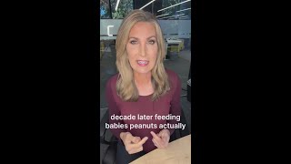 Decline in peanut allergies -- why feeding babies peanuts works