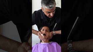 SEVERE TMJ Jaw Pain & Deviated Septum Adjustment #chiropractic #shorts #drrahim