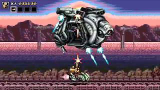 Blazing Chrome - Mission 2 - Gameplay