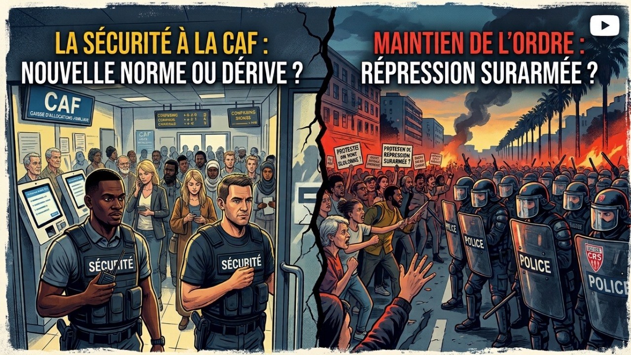 La grave dérive sécuritaire en France depuis 20 ans !