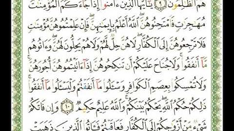 060   سورة الممتحنة   شيرزاد عبد الرحمن طاهر