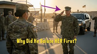 She Was Just a Gate Guard — Until a SEAL Commander Stopped Everything for Her