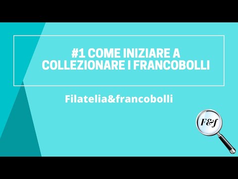 Video: Come Collezionare Francobolli