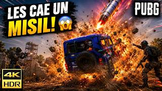 Squad completo de PUBG desaparece por la ZONA de MISILES 😨 Graficos al MAXIMO ULTRA REALISTAS BRO