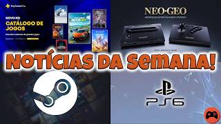 Resumo Semanal 📰 | PS6 Retrocompatível, Hades II Polêmico, Steam Mais Transparente e Mais!