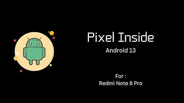 How to flash Pixel Inside OS Android 13 for Redmi Note 8pro(Begonia) #redminote8pro 🔥