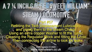 Thumbnail for A 7 ¼ INCH GAUGE "SWEET WILLIAM" LOCOMOTIVE - PART #57