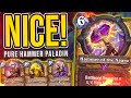 HAMMER IS GREAT!! - New Yrel Pure Paladin - Darkmoon Faire - Hearthstone