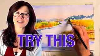 Fix Flat Landscapes (7 Easy Watercolor Tips)