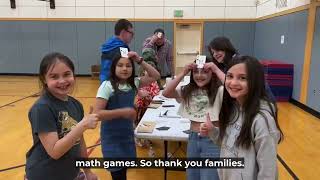 Joan Austin Principal Ashley Lee Hosts Family Math Night