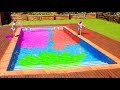 Las Ratitas aprenden colores en el agua y en colegio