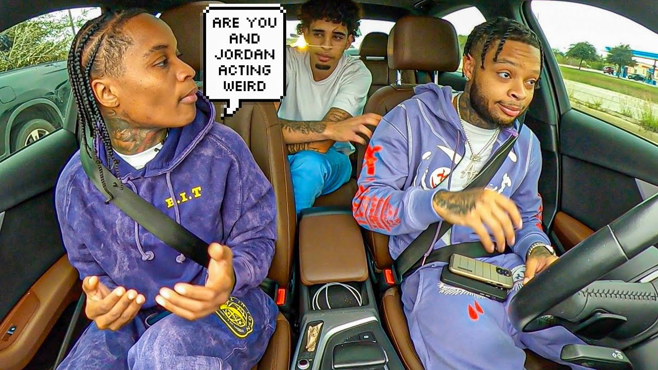 Me & Jordan Constantly Touched  On Jazz While She Was She Was In Car 😳