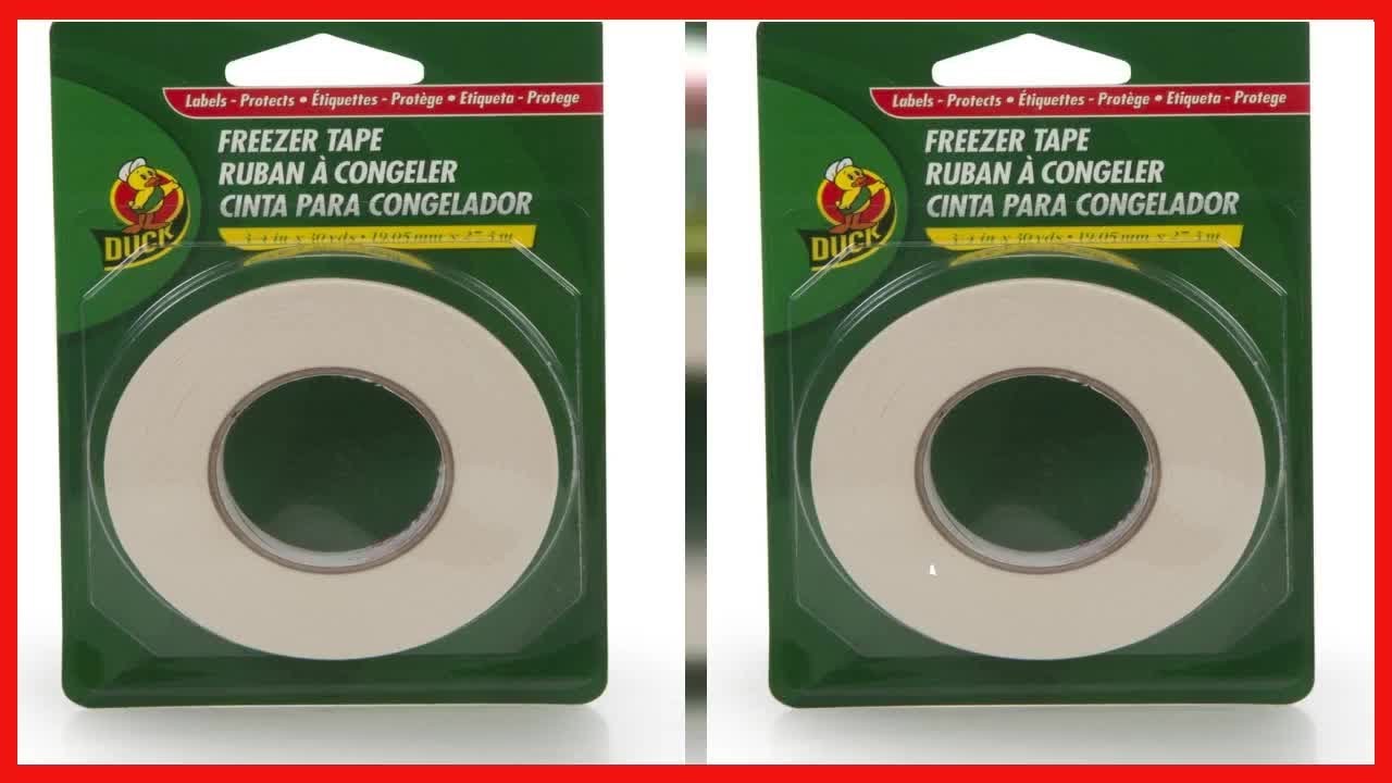 Great product Duck Brand 280124 WriteOn Freezer Tape, 3/4Inch by 30