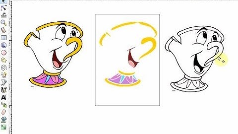 Tracing and making colored layers in Inkscape