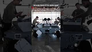 Installing a Fighter Jet's Full Weapon Loadout