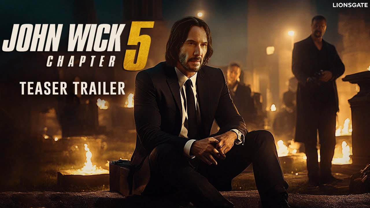 John Wick 5 Trailer (2024) & Release Date _ Keanu Reeves - video