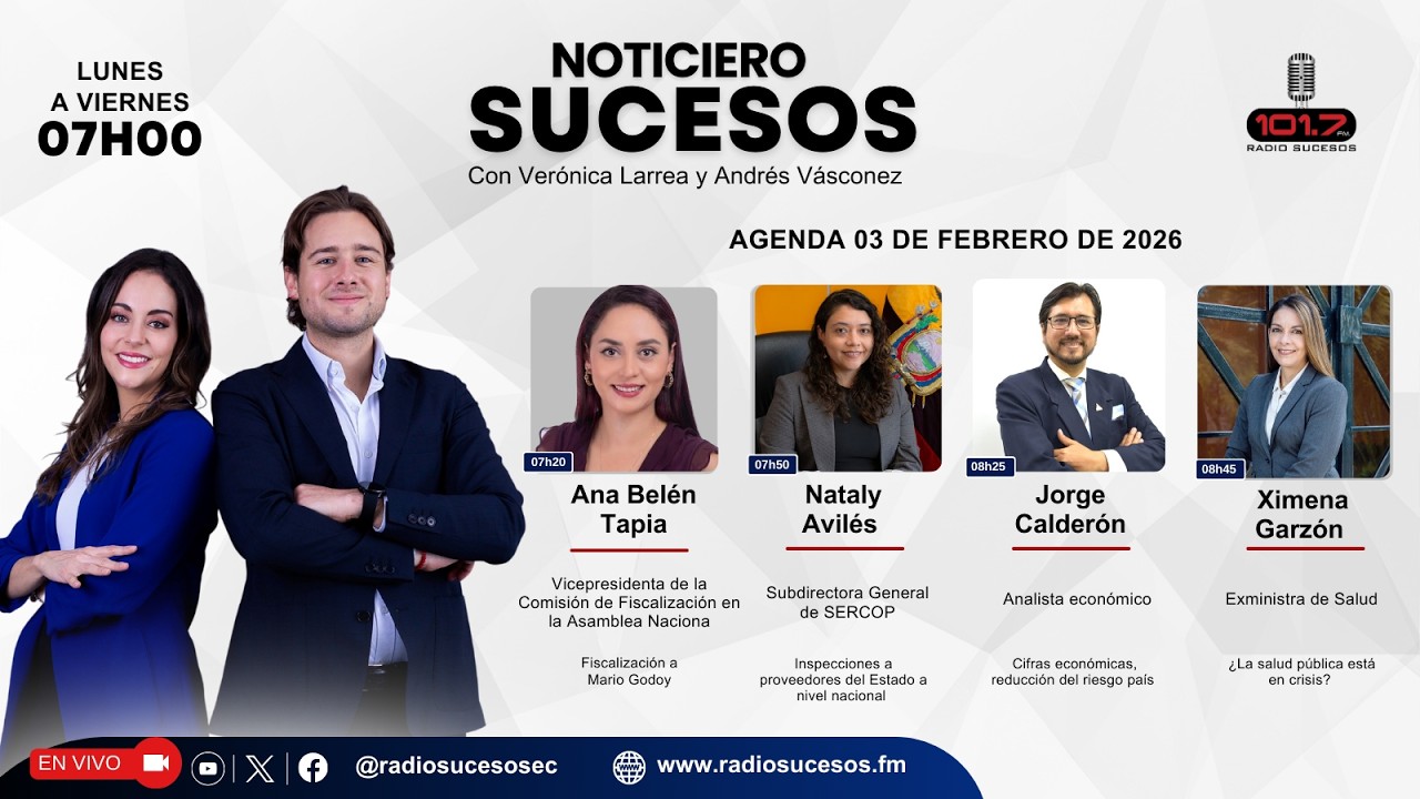 Noticiero Sucesos - 03 de febrero de 2026 - YouTube