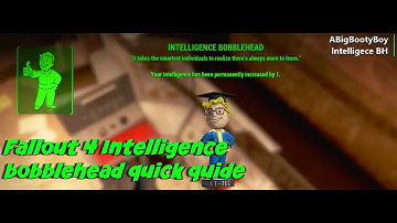 Fallout 4 Intelligence Bobblehead