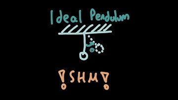 Why does an Ideal Pendulum Undergo Simple Harmonic Motion?