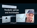 Parabolic Splines and Archimedes | Algebraic Calculus One | Wild Egg