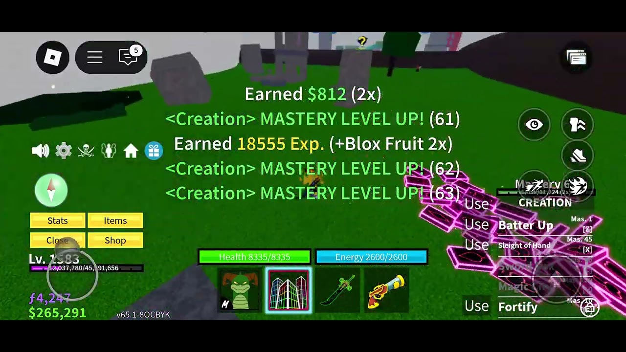 Blox fruit Barrier fruit rework