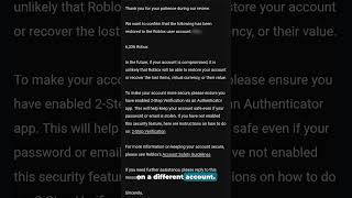 How To Get Your Robux Back On Roblox