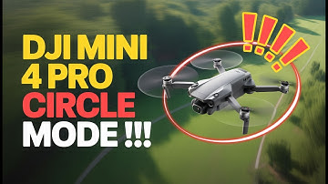 DJI MINI 4 PRO Circle Mode !!
