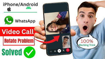 how to fix whatsapp video call auto rotate problem in iphone | whatsapp video call rotate problem