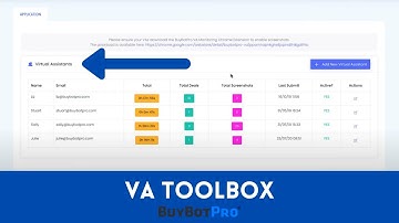VA Toolbox - BuyBotPro Mini Video Training Session
