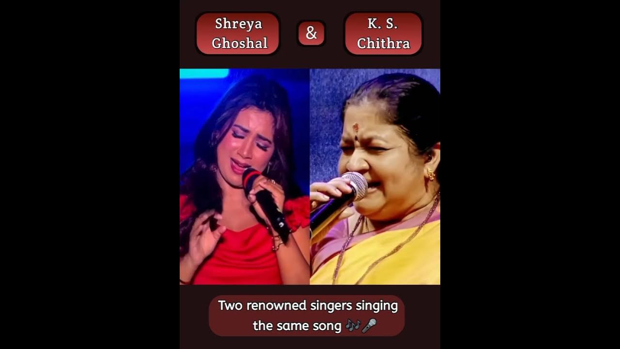 Shreya Ghoshal & K.S. Chithra Singing Malargale Malargale Live #shreyaghoshal #kschithra Shreya Ghoshal & K.S. Chithra Singing Malargale Malargale Live #shreyaghoshal #kschithra