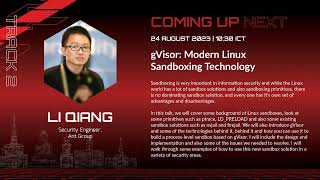 #HITB2023HKT D1T2 - gVisor: Modern Linux Sandboxing Technology - Li Qiang