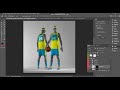 Basketball Jersey Mockup with mannequin PSD