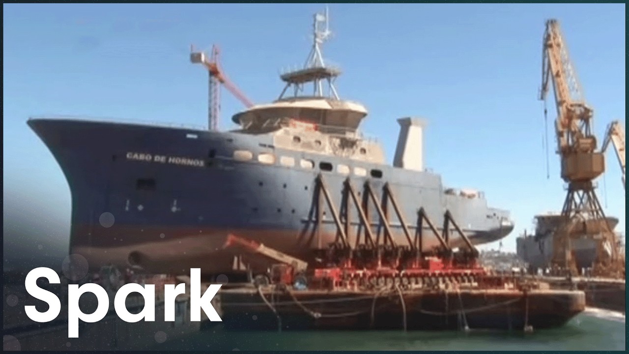 Documentary backdrop image for Tsunami vs Ship: Salvaging the Cabo de Hornos (2026)