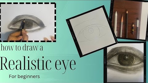 Mastering realistic eye drawing : Step by step tutorial for Beginners