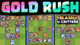 Clash of Critters - BEST Gold Rush Formations