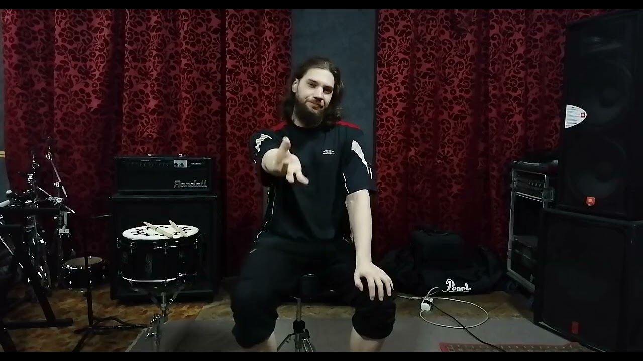 Вспомогательные упражнения для рук барабанщиков #1