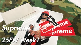 購入品紹介】Supreme 遂に立ち上がり！ / Supreme 25FW Week1