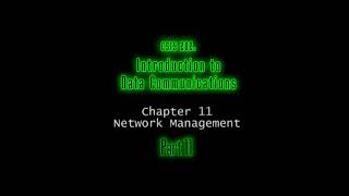 Celebrity CSIS 202 Chapter 11 - Network Management (part 11) Net Worth