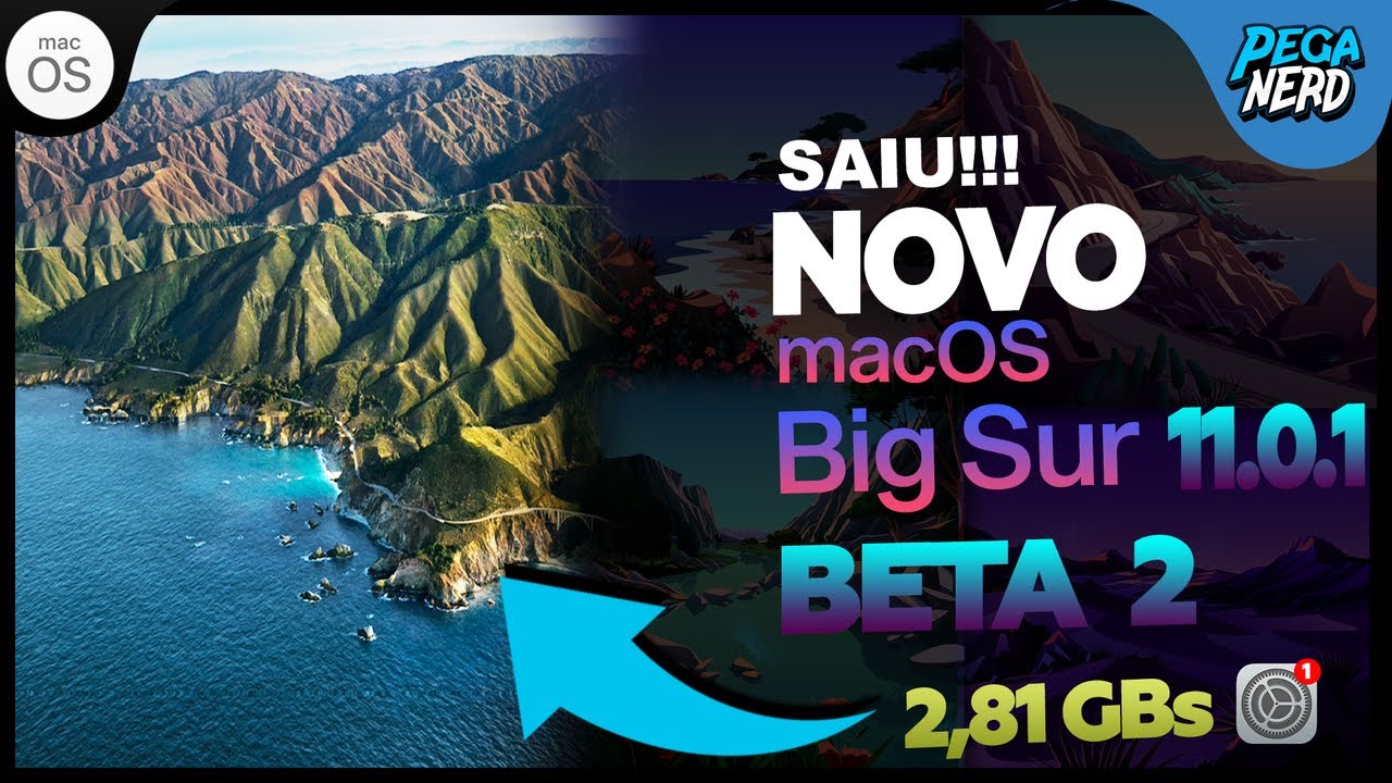 macOS Big Sur 11.1 BETA 2 Novo UPDATE / ATUALIZAÇÃO - YouTube
