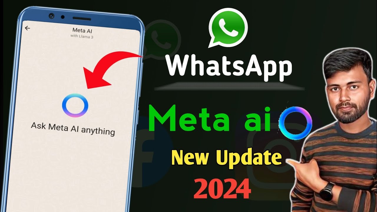 WhatsApp Meta ai new update in 2024 | WhatsApp New Update | - YouTube