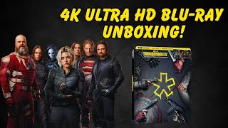 THUNDERBOLTS* 4K Ultra HD Blu-Ray Steelbook Unboxing!!👊🏽⚡️🟡⚫️