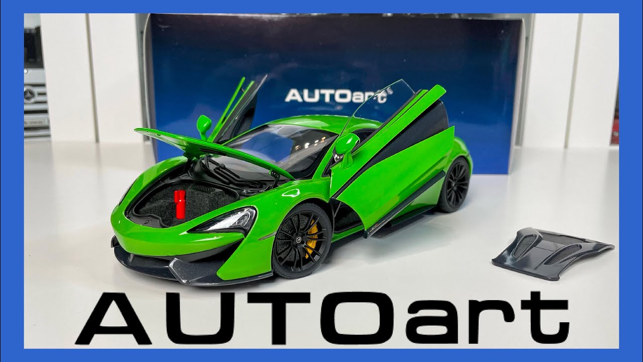 1:18 McLaren 570S (Mantins Green) - Autoart [Unboxing] - YouTube