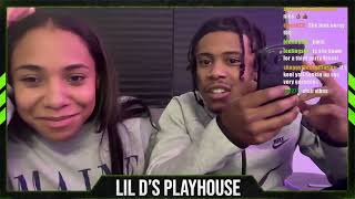 Baddie Pulls Up To LilD Twitch Stream